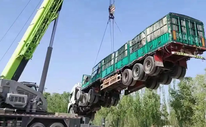 北区道路脱困救援案例
